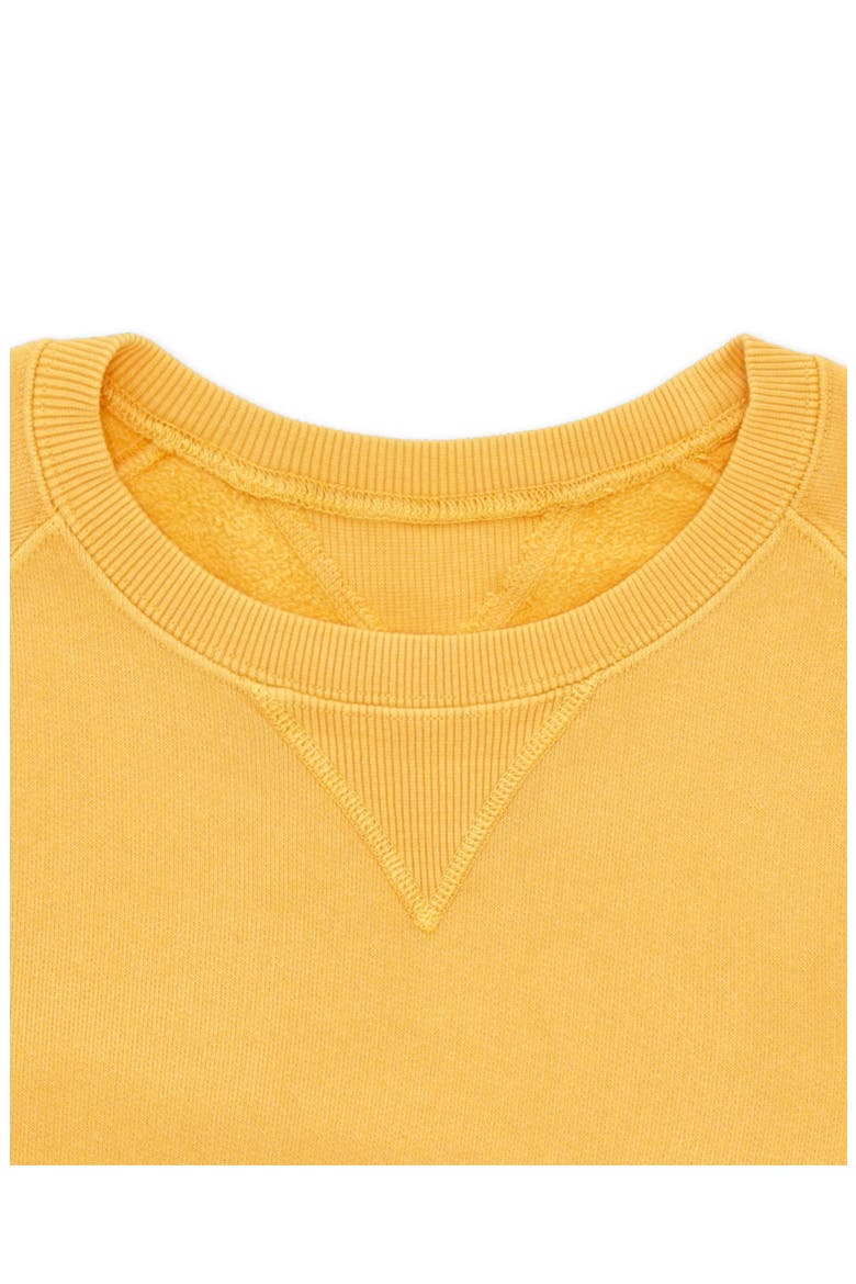 Harvard Crewneck Sweatshirt, Alternate, color, YELLOW