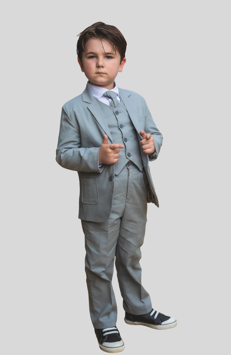 Peanut Butter Collection Joey Safari Suit, Alternate, color, Heather