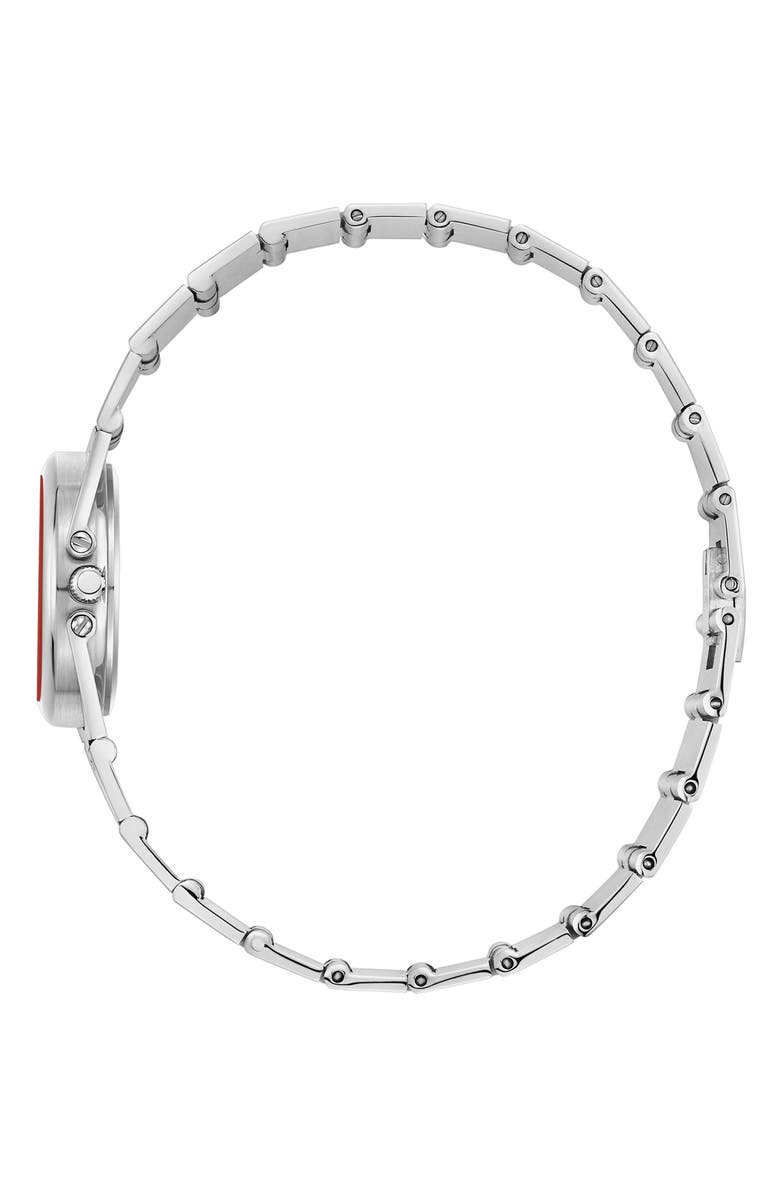 BREDA Sync Bracelet Watch, 25mm, Alternate, color, Stainless Steel