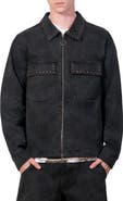 PLEASURES Studded Denim Jacket
