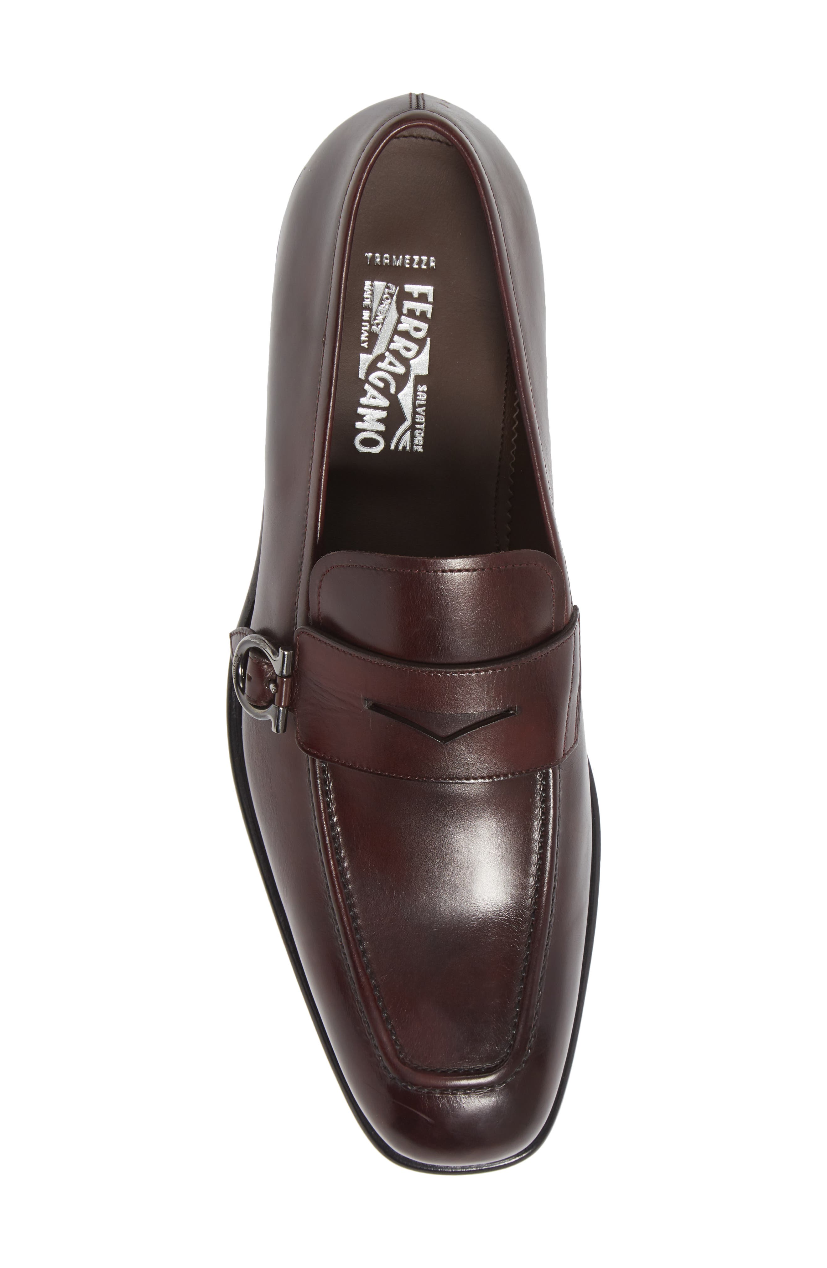 Salvatore Ferragamo Nunzio Gancio Loafer, Alternate, color, NEBBIOLO