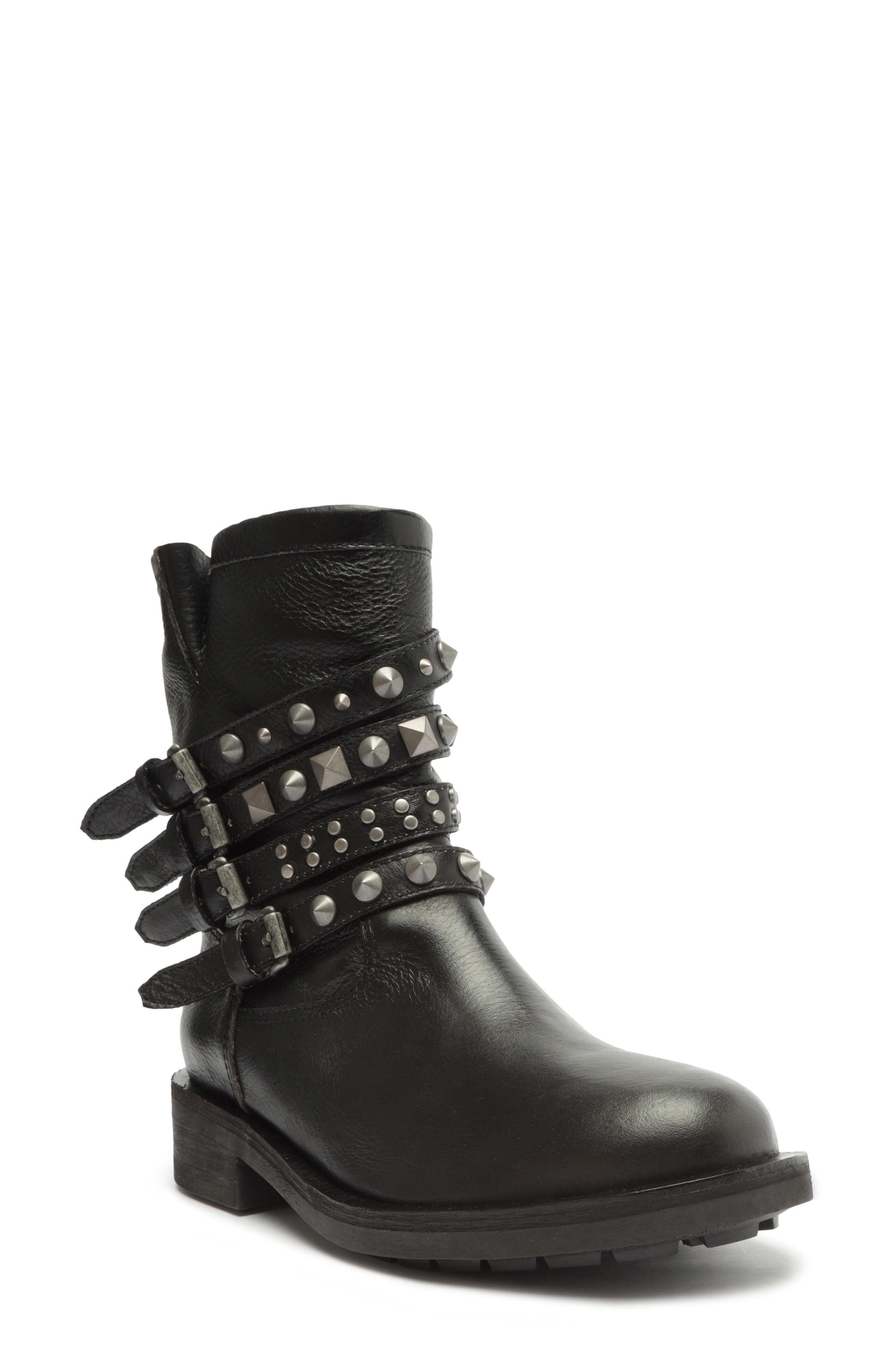 Schutz Luizia Stud Bootie, Main, color, 