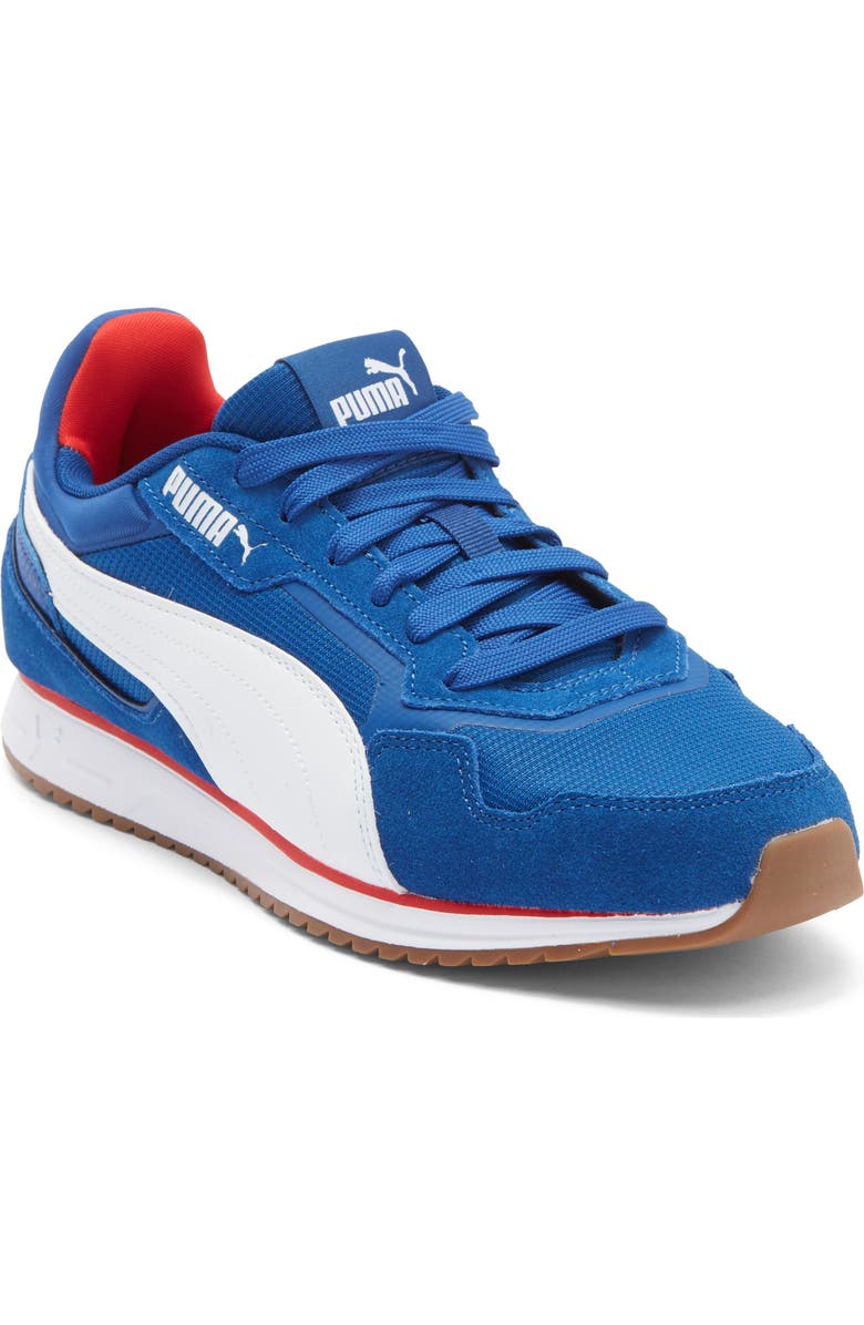 PUMA Softride ST Miler Sneaker, Main, color, Clyde Royal/ Puma White/ Red