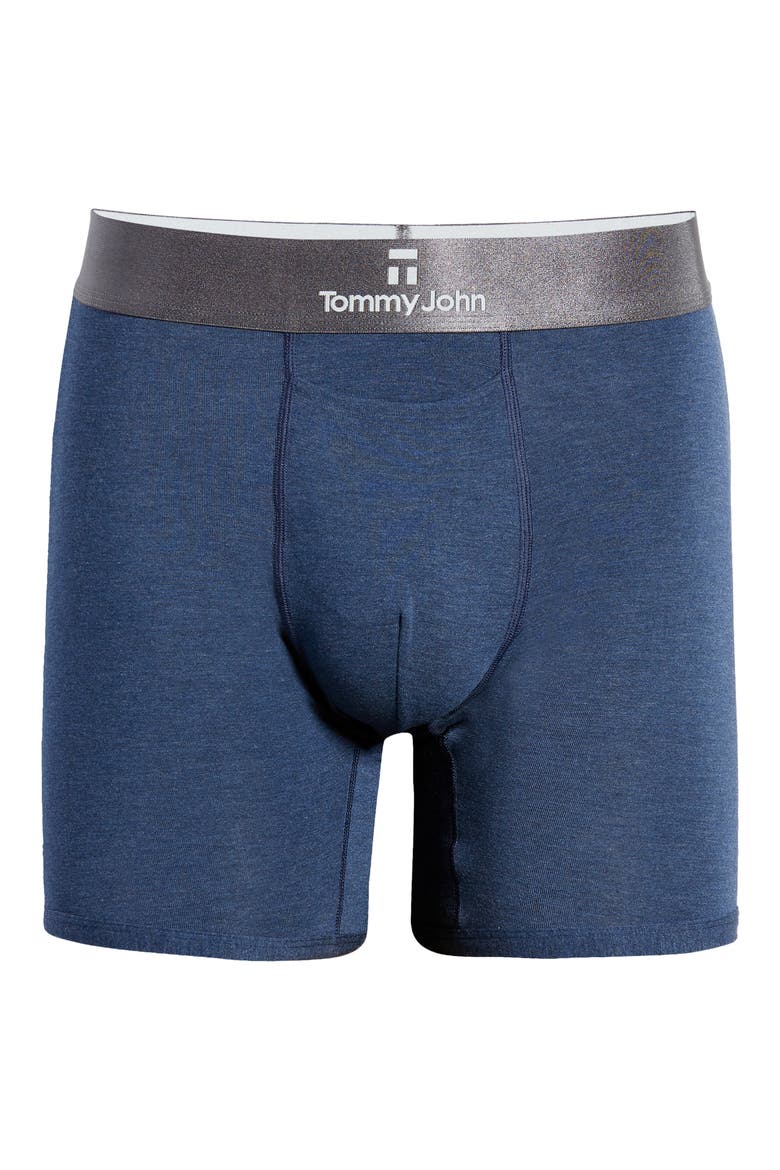 Second Skin 6-Inch Boxer Briefs, Alternate, color, STRIPE MOUNTAIN DRESS BLUES