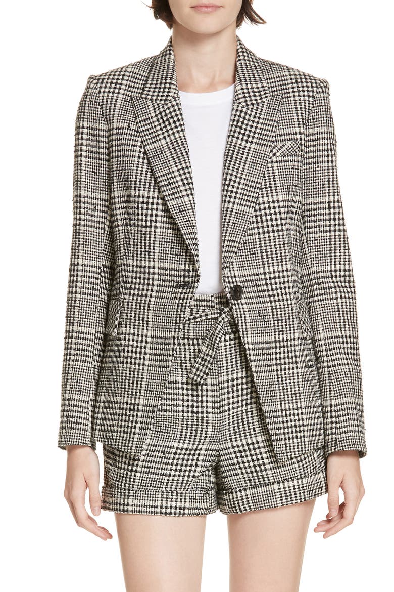 Rhett Dickey Jacket, Alternate, color, BLACK/ WHITE