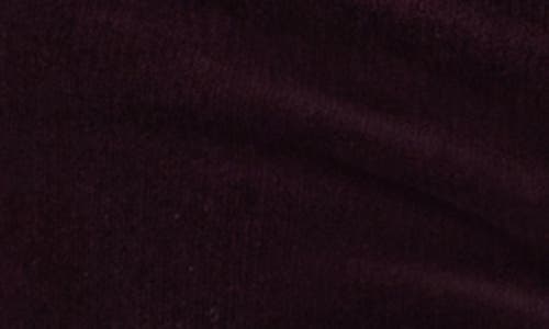 Kut From The Kloth Kelsey Fab Ab High Waist Raw Hem Ankle Kick Flare Corduroy Pants In Purple