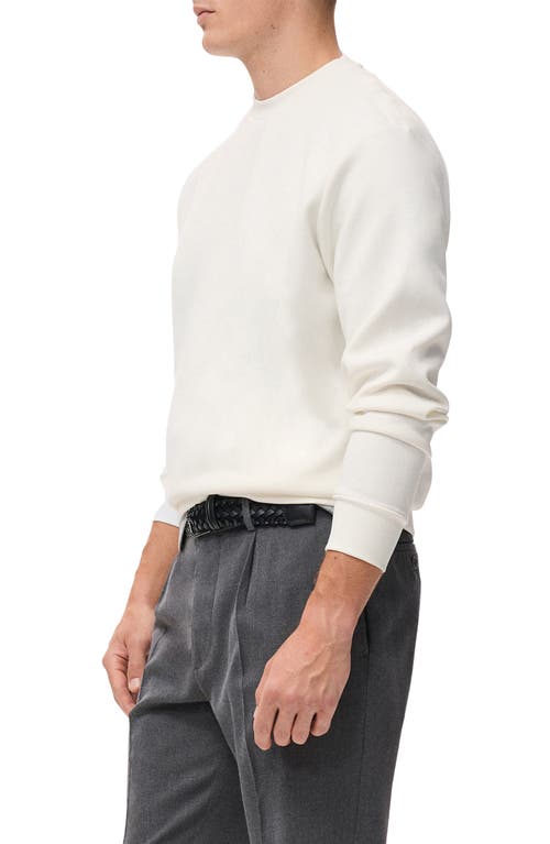 Mango Sweatshirt In White