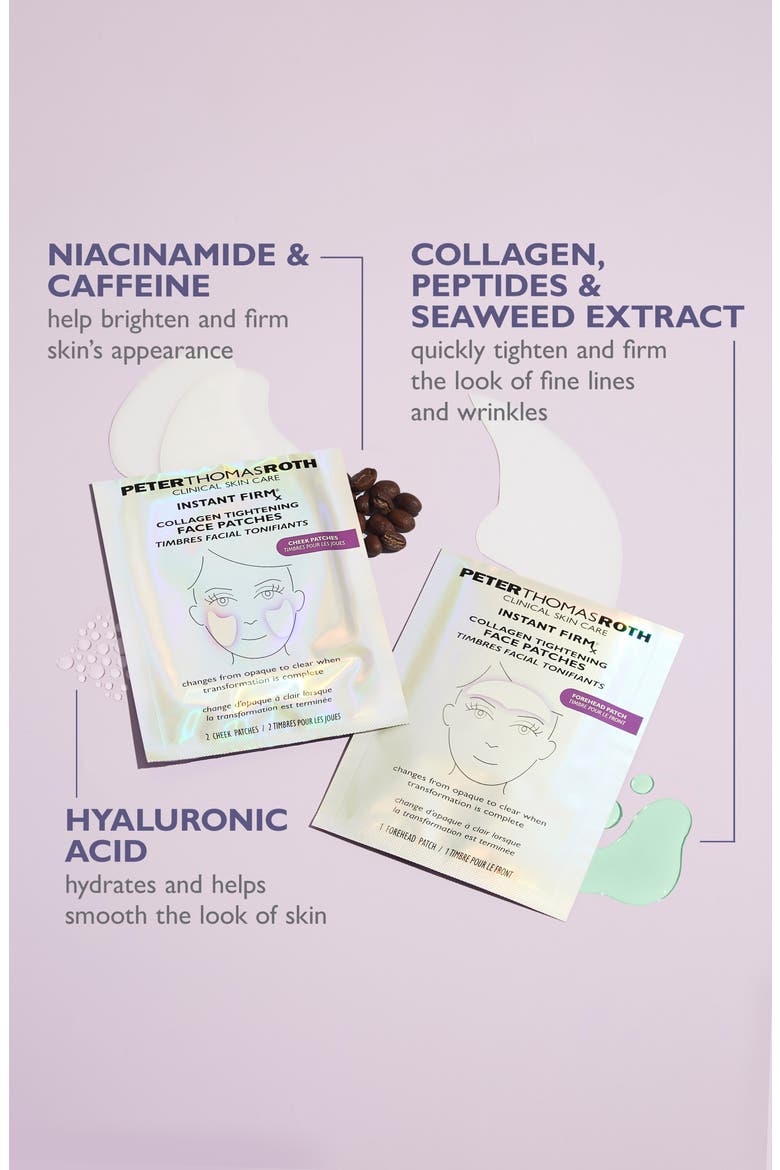 Intant Firmx® Collagen Tightening Face Patches, Alternate, color, NO COLOR