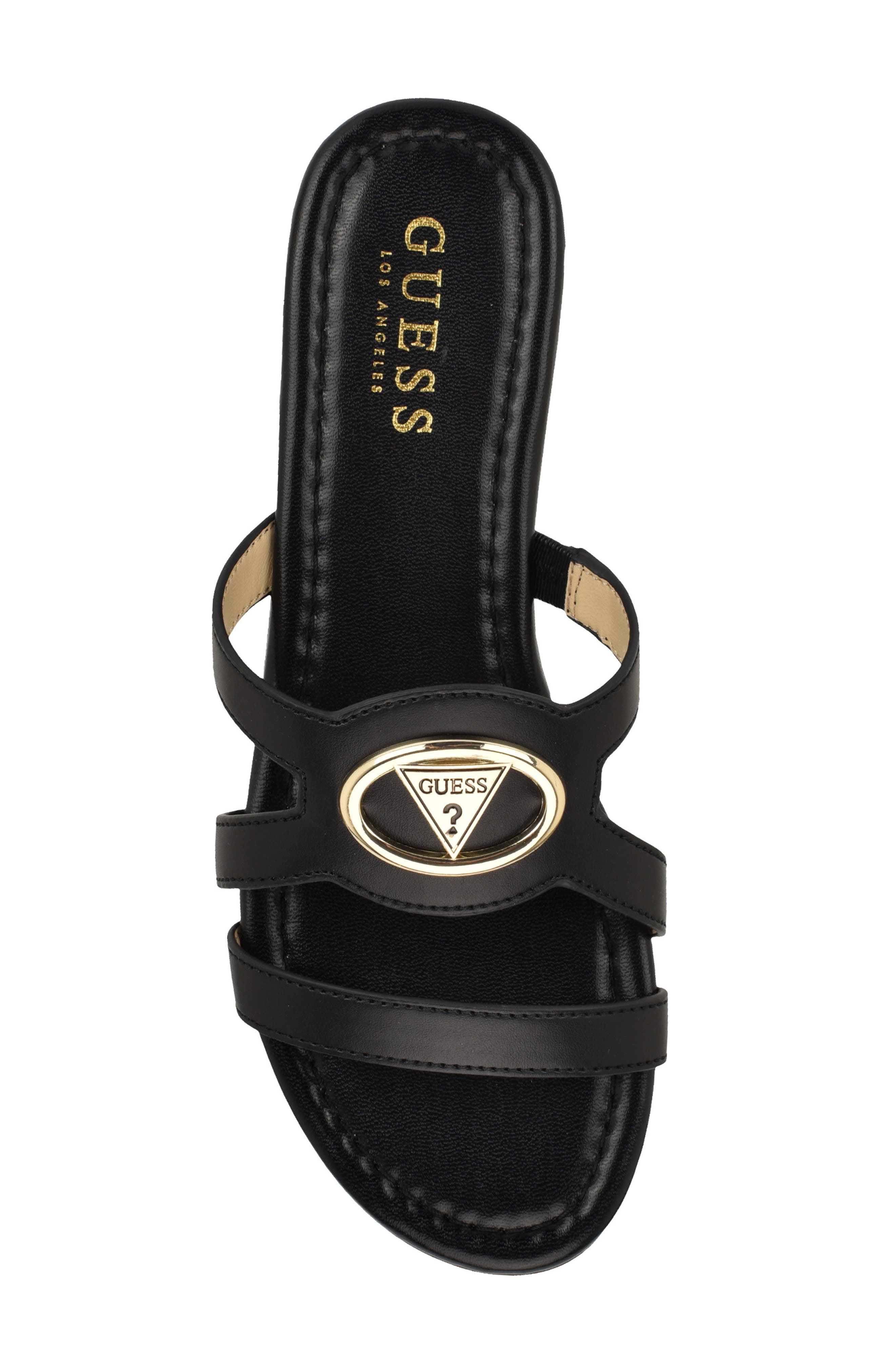 Layora Slide Sandal, Alternate, color, BLACK