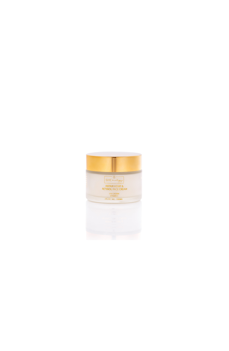 She Biology Repair Hemp & Retinol Face Cream, Main, color, Cream