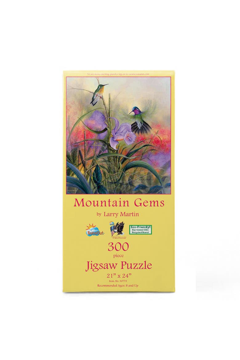 Mountain Gems 300 piece Jigsaw Puzzle for Adults, Alternate, color, Multicolor