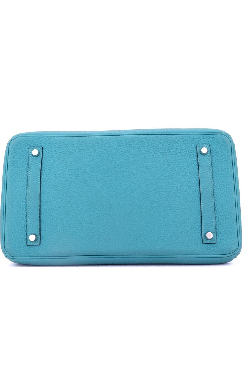 Pre-Owned Hermes Birkin Handbag Blue Togo with Palladium Hardware 35, Alternate, color,