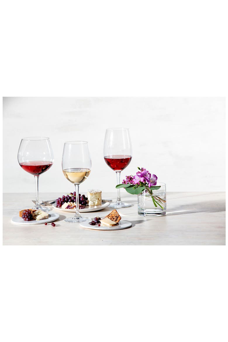Schott Zwiesel Classico Set of 6 Claret Wine Glasses, Alternate, color, CLEAR