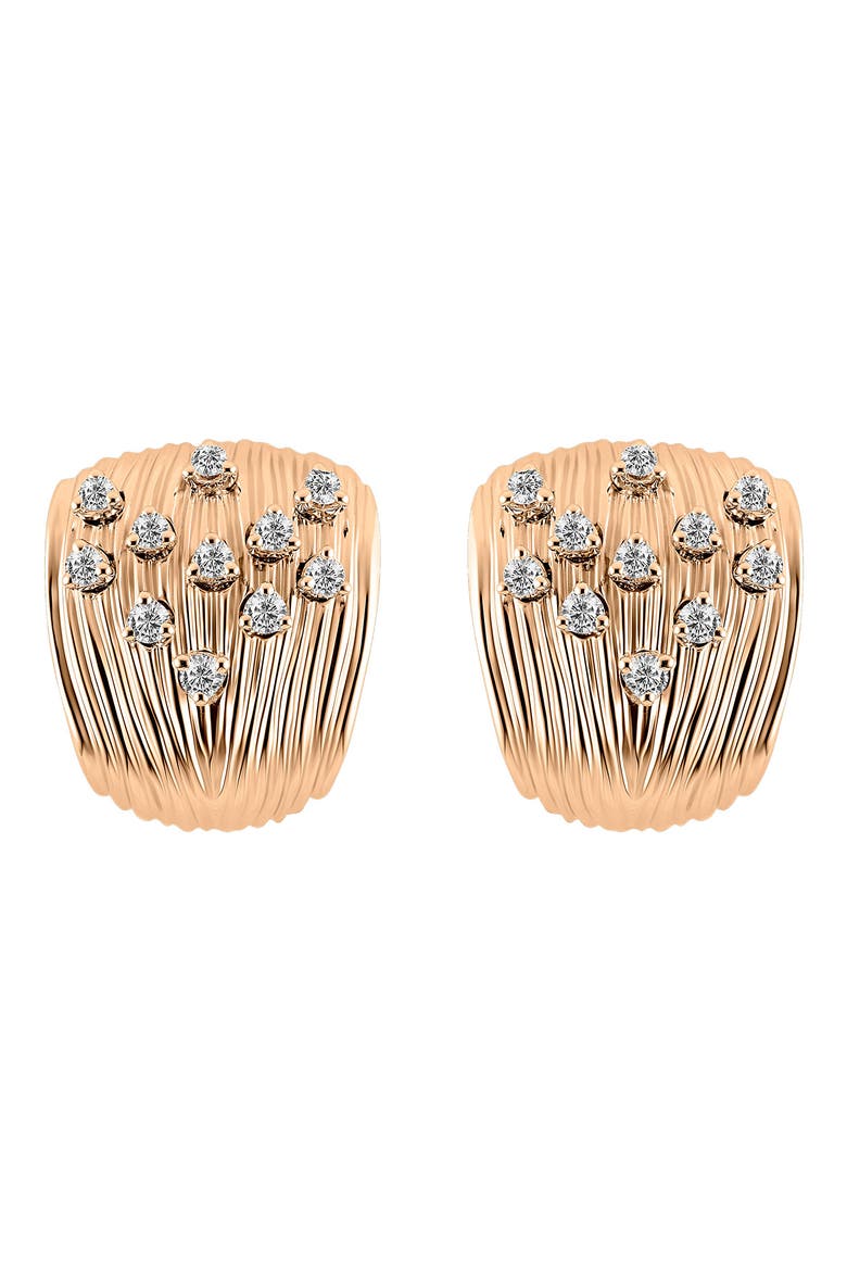 Brisa 18k Gold Diamond Earrings, Main, color, 18K YELLOW GOLD