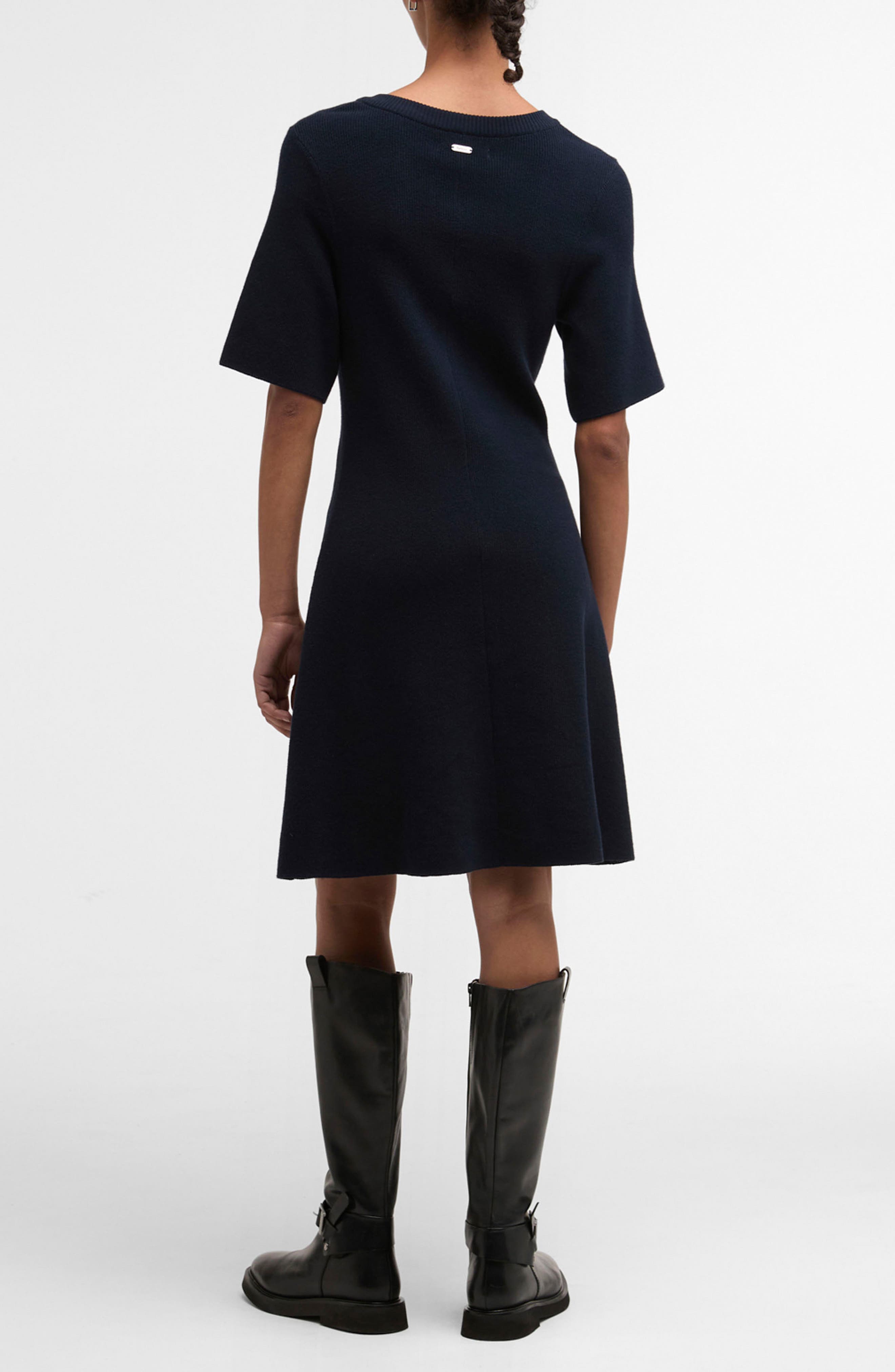 Camille Rib Knit Dress - image 2