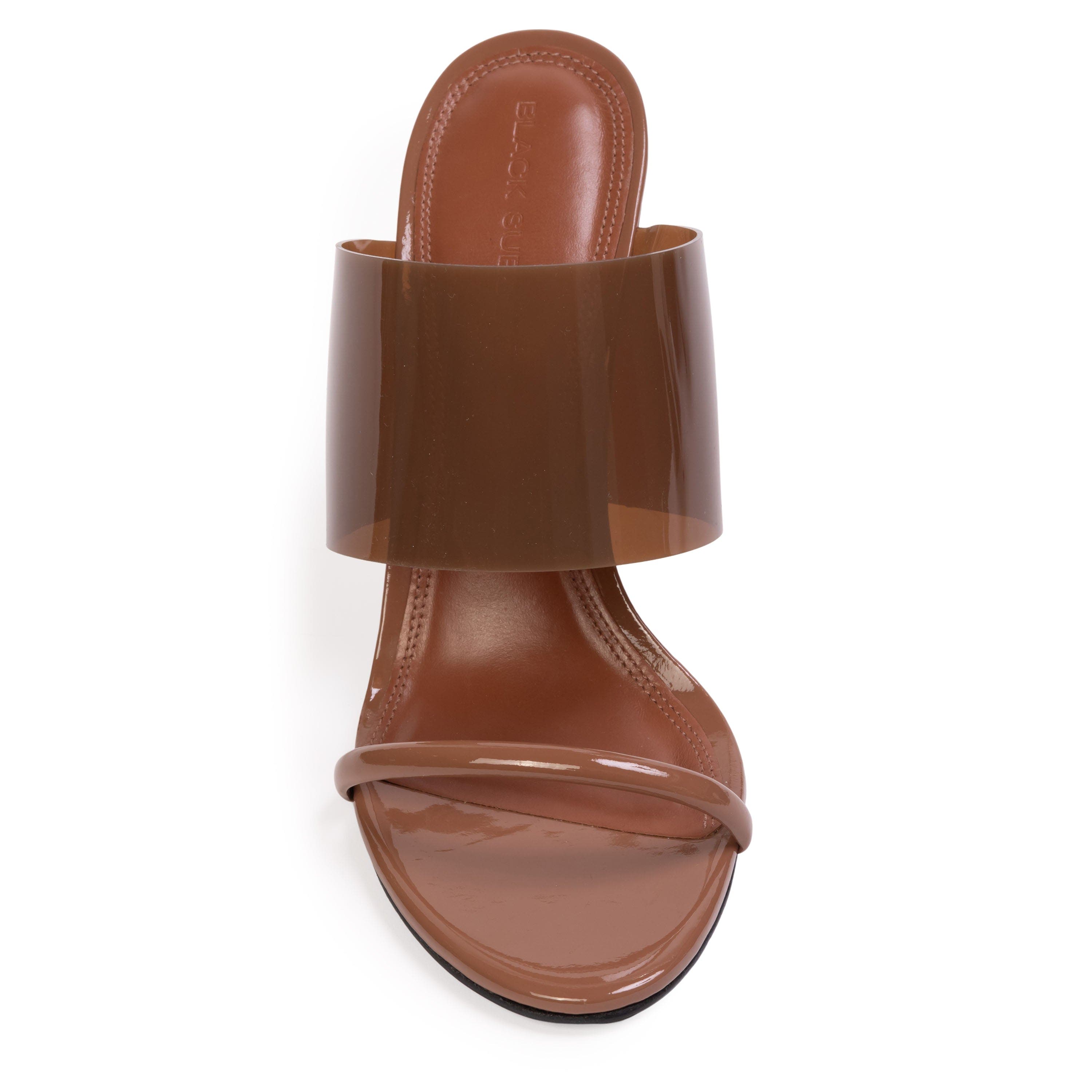 BLACK SUEDE STUDIO Nebula 100 Mule, Alternate, color, Mousse Patent Leather