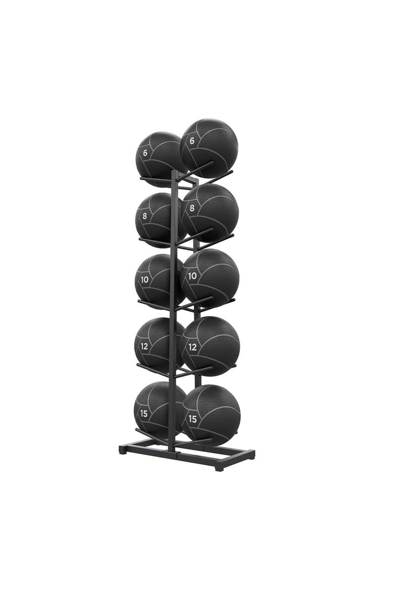 Weighted Medicine Ball for Core Training, Alternate, color, Black