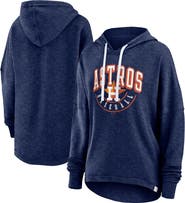 FANATICS Women's Fanatics Branded Heather Navy Houston Astros Luxe Pullover Hoodie
