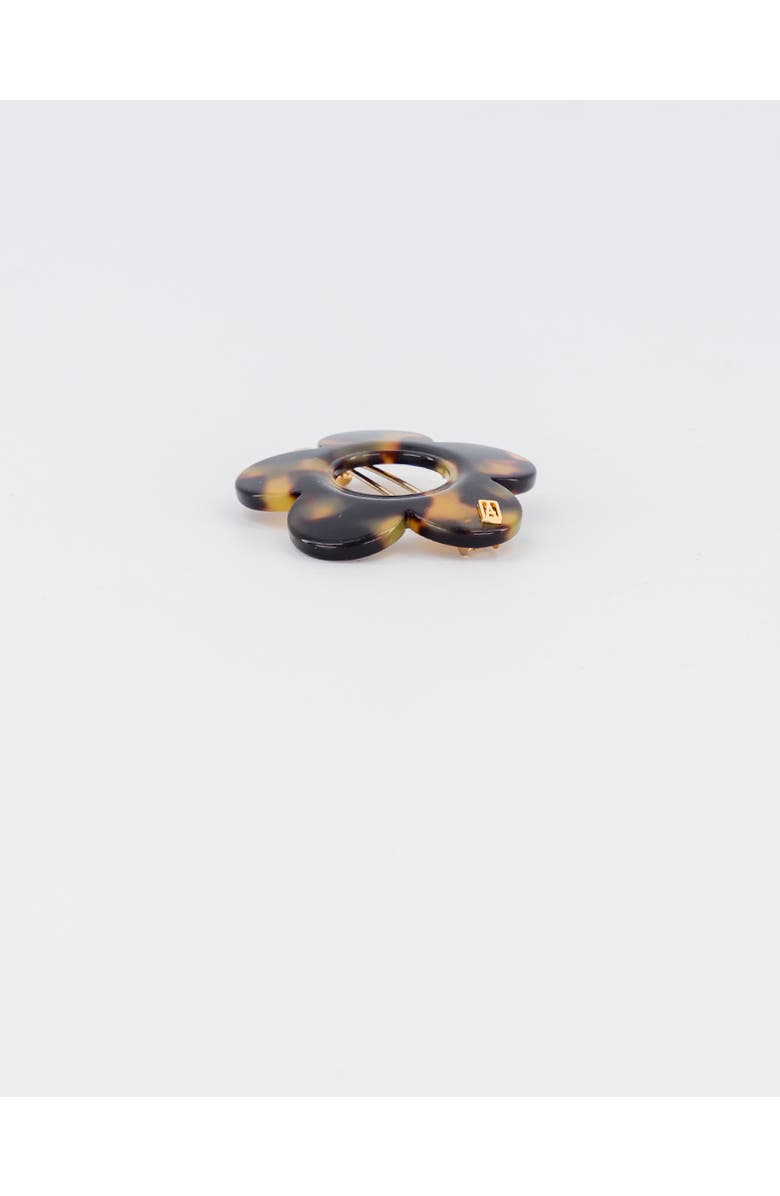 Alexandre de Paris Saint Paul Acetate Side Barette, Alternate, color, Tortoiseshell