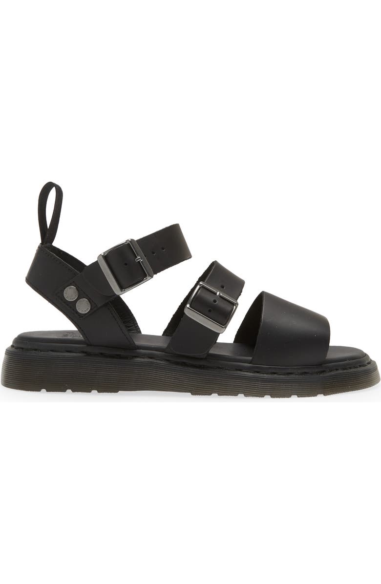 Dr. Martens Gryphon Sandal, Alternate, color, Black