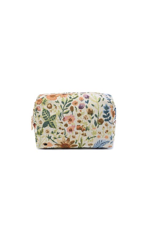 Garden Tapestry Cosmetic & Travel Organizer Pouch