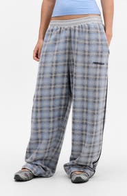 Iets Frans Harri Cotton Fleece Wide Leg Sweatpants