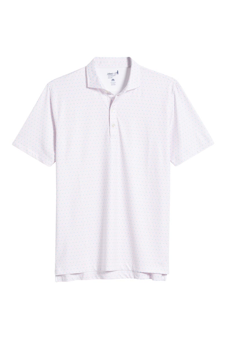 Maxim Dot Print PREP-FORMANCE Golf Polo, Alternate, color, PORTO PINK