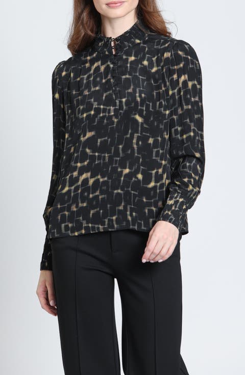 Ruched Puff Sleeve Top