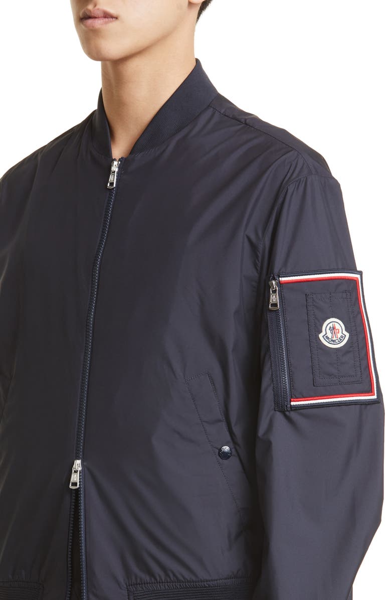 Moncler Bharani Bomber Jacket, Alternate, color, 