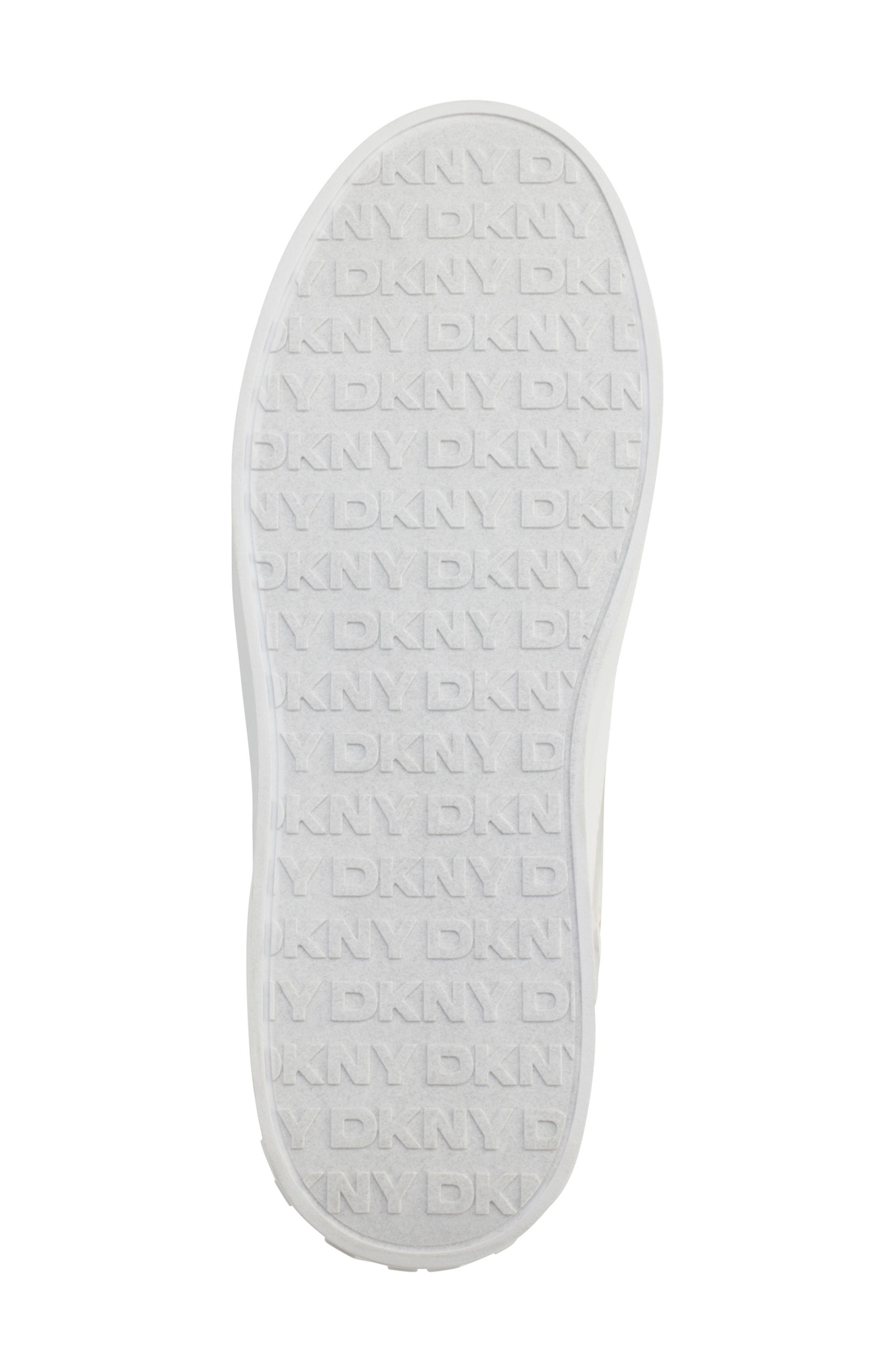 DKNY Mei Sneaker, Alternate, color, White