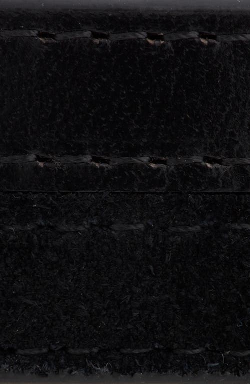 Nordstrom Ellison Leather & Suede Belt In Metallic