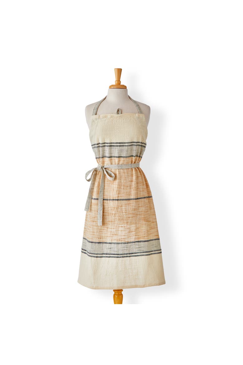 Wilson Striped Cotton Apron Multi 37x35 in Everyday, Main, color, Multicolored