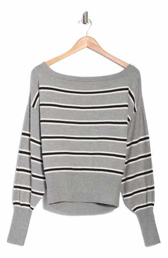 INTERNATIONAL DESIGNER Off the Shoulder Sweater
