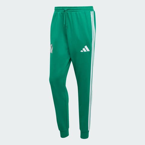 Men's adidas Green Mexico National Team FIFA x World Cup Alphaskin Fleece Pants