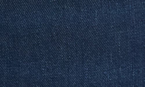 Nydj Marilyn Beaded Fringe Ankle Straight Leg Jeans In Blue