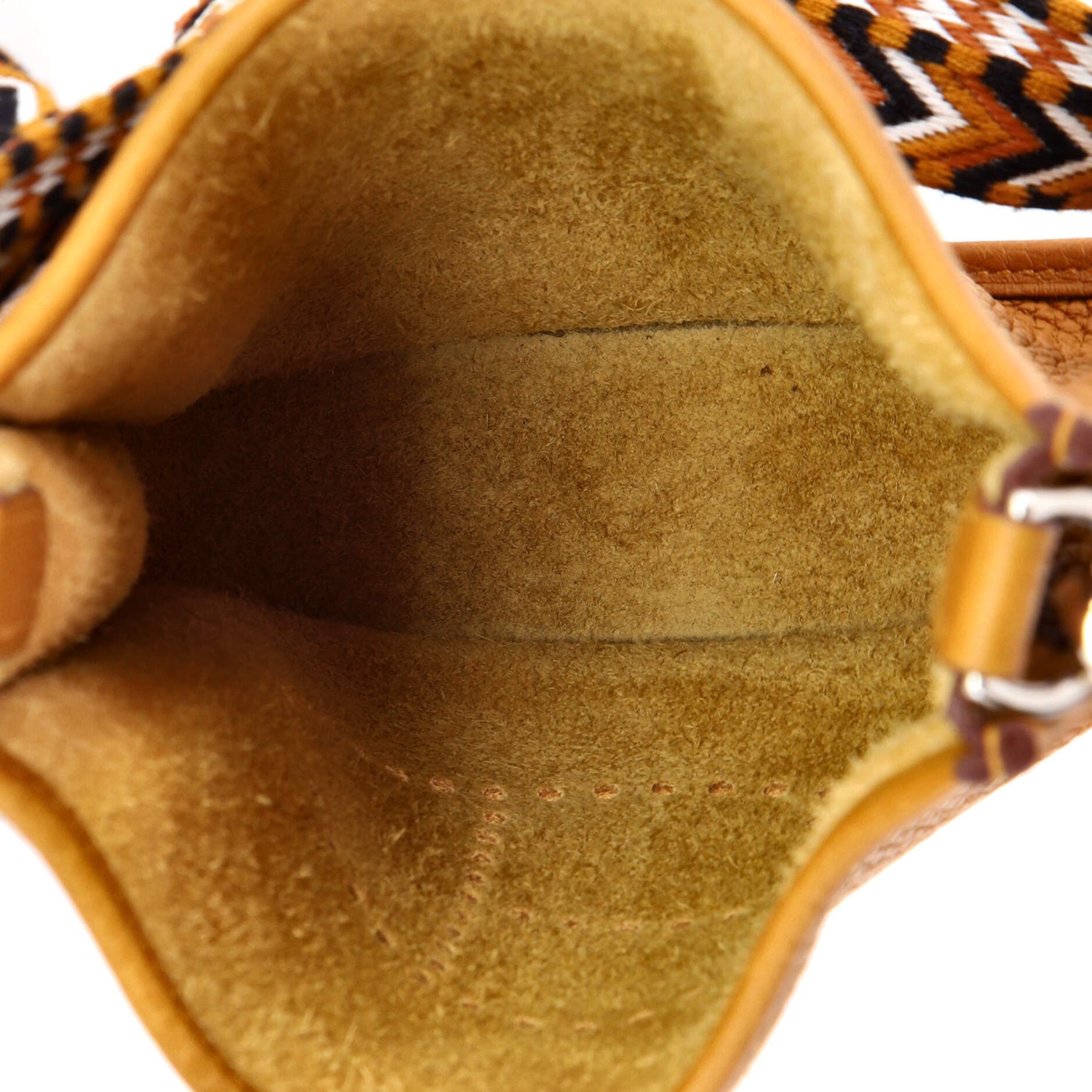 Pre-Owned Hermes Long Strap Evelyne Bag Clemence TPM, Alternate, color, Bronze Dore