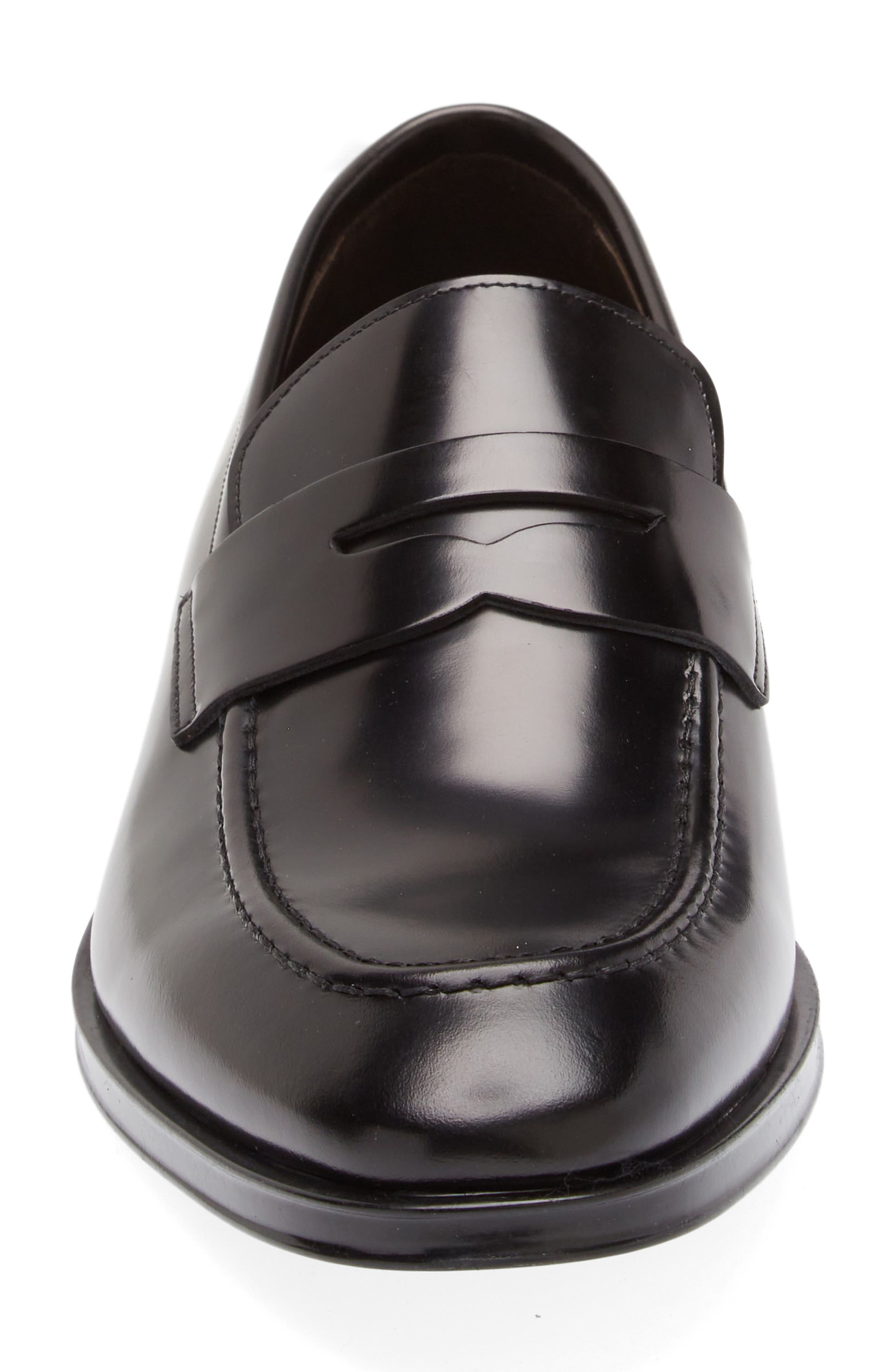 Penny Loafer, Alternate, color, BLACK