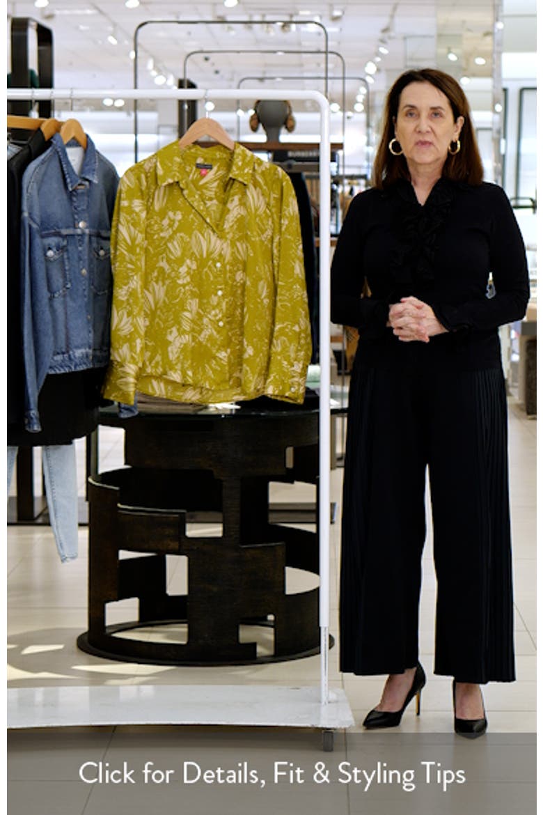 Charmeuse Button-Up Top video