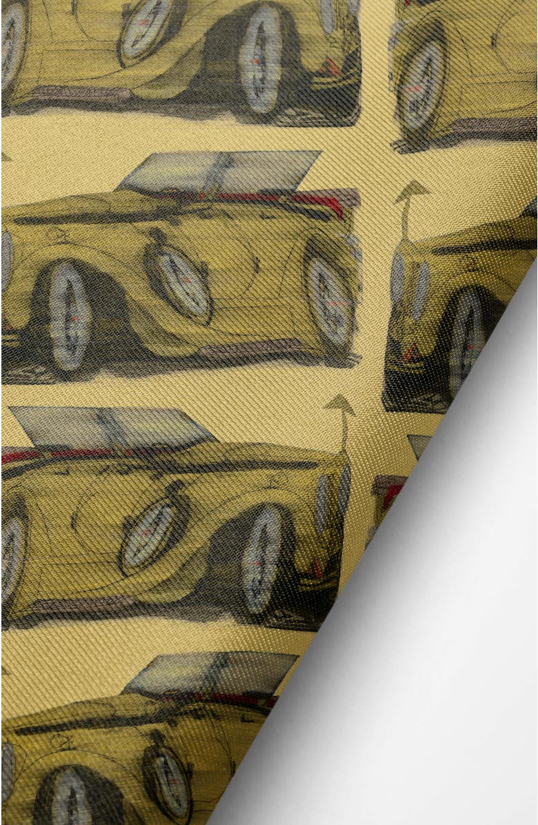 Bond & Grace Gatsby's Phantom Pocket Square, Alternate, color, Yellow