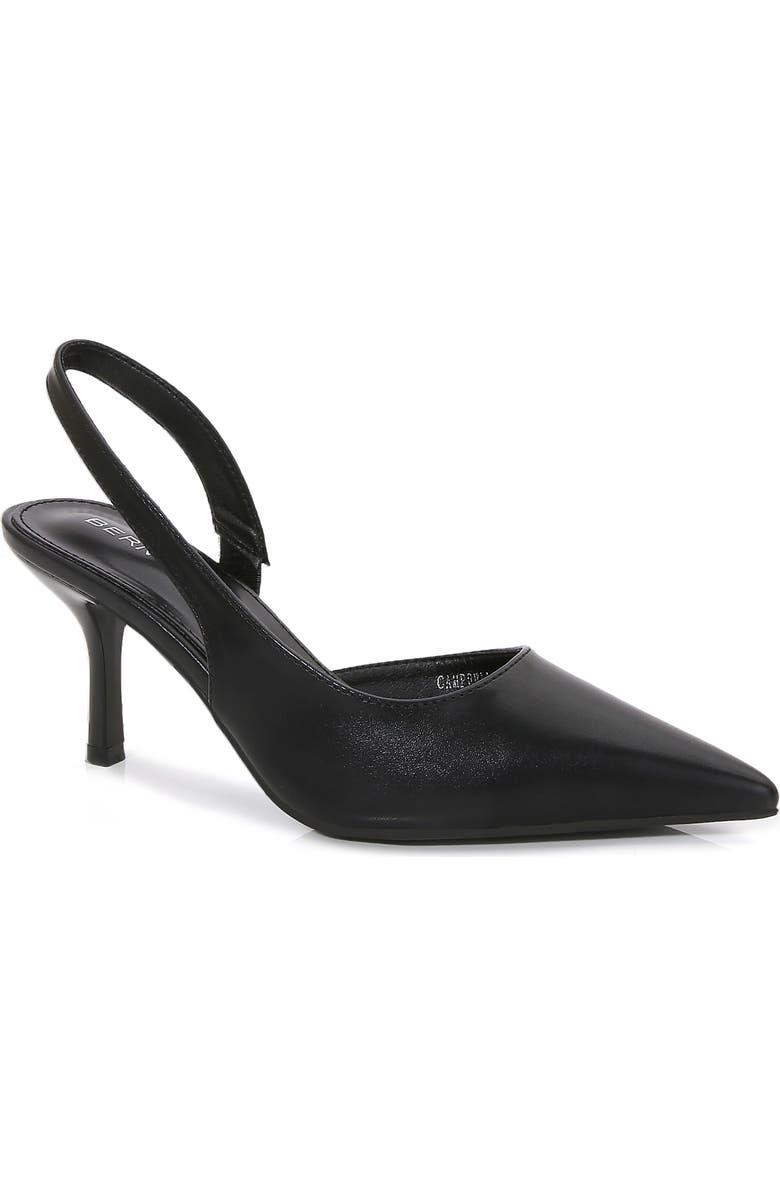 BERNESS Campbell Slingback d'Orsay Pump, Main, color, Black