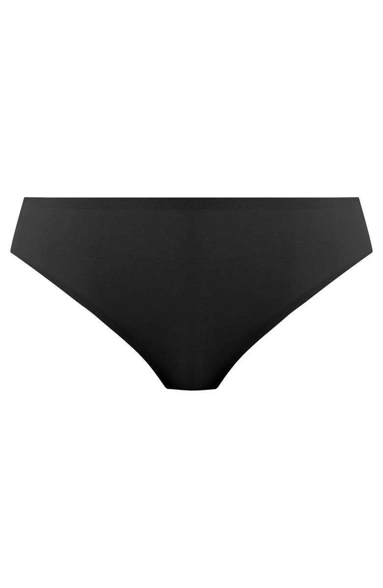 Fantasie Smoothease Invisible Stretch Thong, Alternate, color, Black