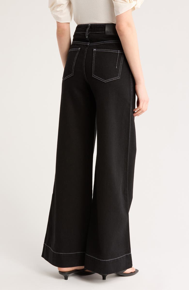 Derek Lam 10 Crosby Coralie High Waist Wide Leg Jeans, Alternate, color, 