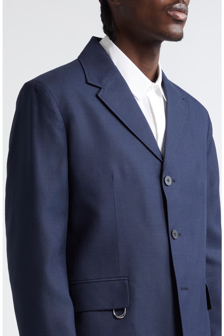 La Veste Cabri Three-Button Blazer, Alternate, color, DARK NAVY