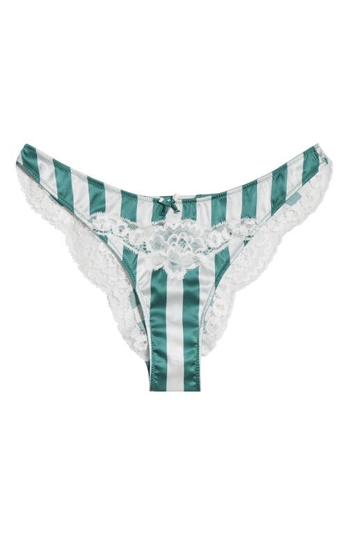 Fleur Du Mal Eve Cheeky Briefs In Multi