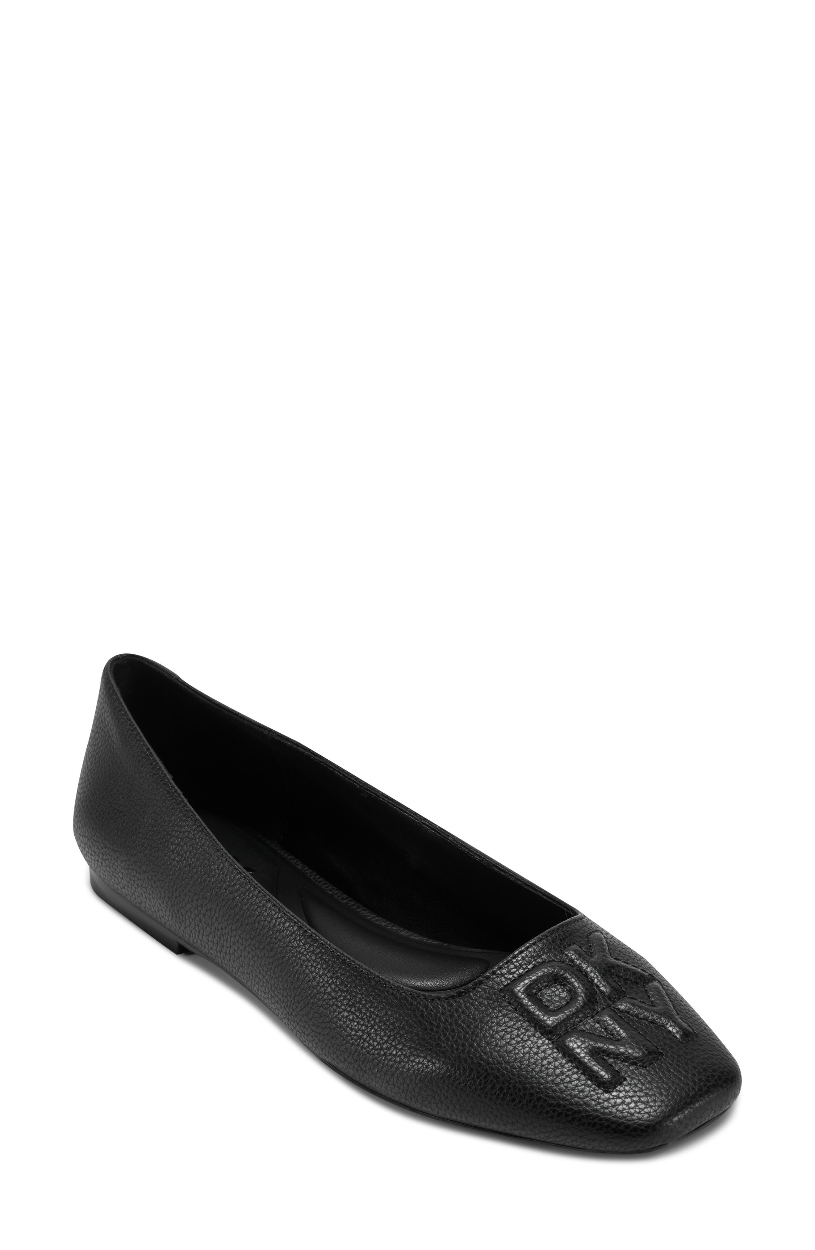 DKNY Darianne Ballet Flat, Main, color, Black