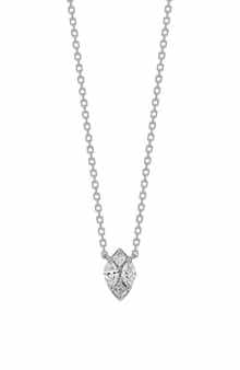Bony Levy 18K White Gold Mika Diamond Pendant Necklace - 0.14ctw