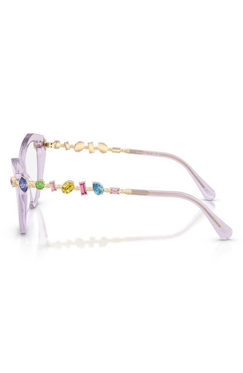 Swarovski 53mm Cat Eye Optical Glasses