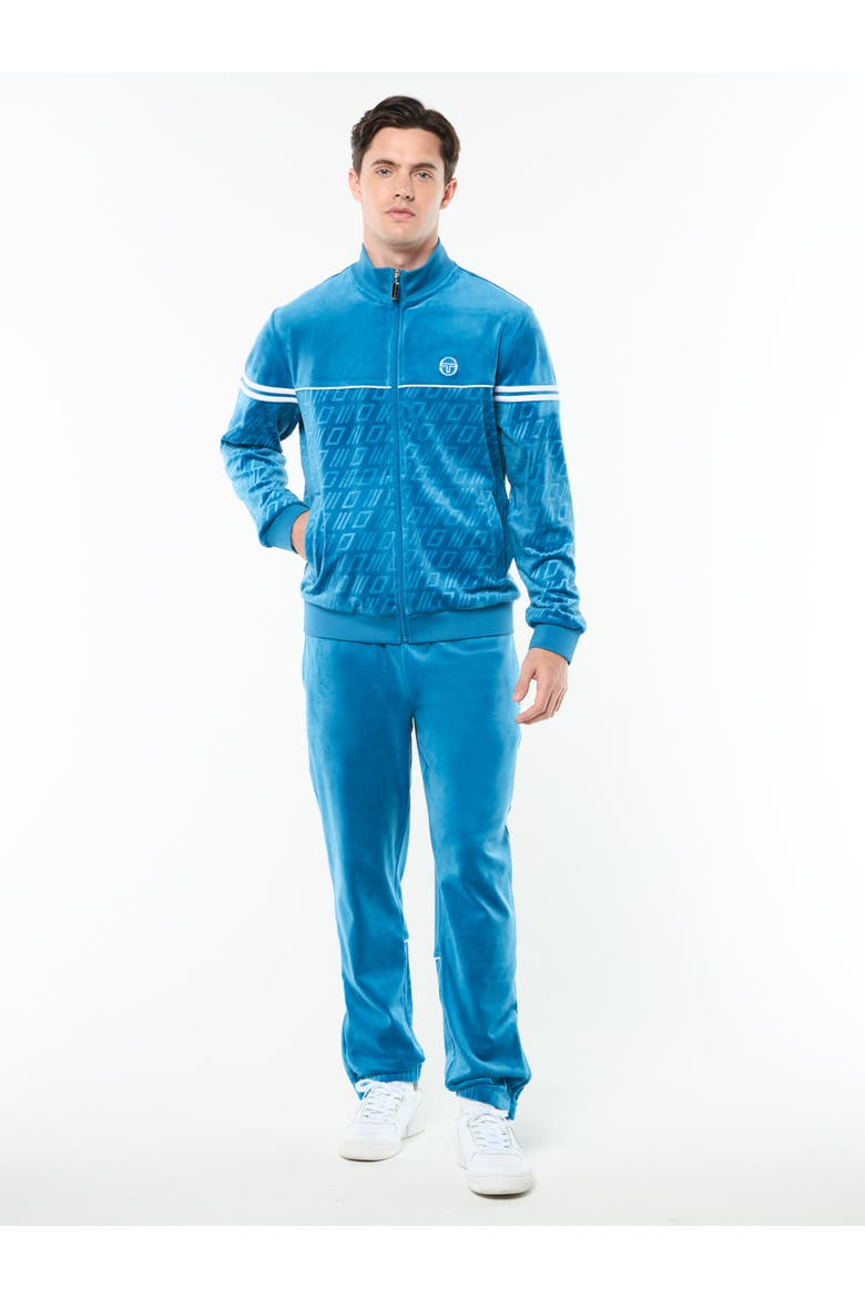 Bandiera Track Jacket, Alternate, color, MYKONOS BLUE