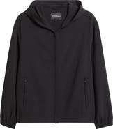 Emporio Armani Seersucker Hooded Jacket