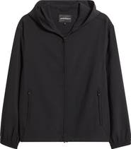 Emporio Armani Seersucker Hooded Jacket